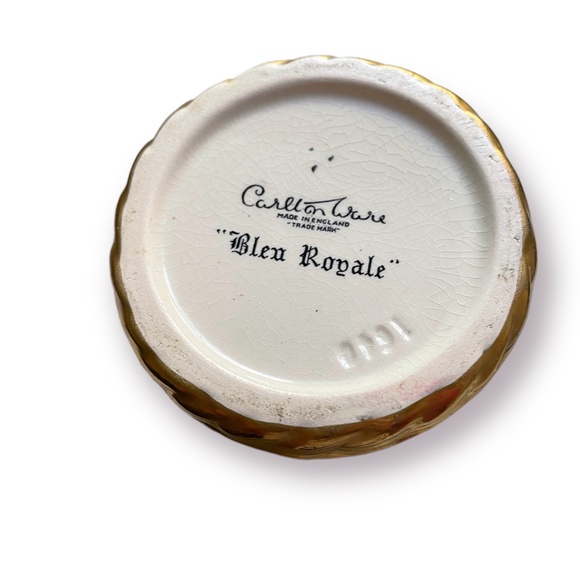 Vase - Carlton Ware Bleu Royale - RARE - Picture 3 of 3